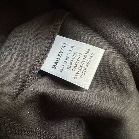 NWT Bailey 44 Bronze Metallic Chew the Scenery mini skirt - Picture 7 of 8